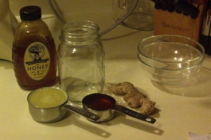 Making Ginger Syrup